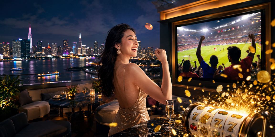 Người chơi Việt Nam trải nghiệm slot game trên điện thoại tại Sài Gòn